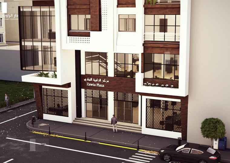 مركز الزاوية التجاري، الواجهة الرئيسية