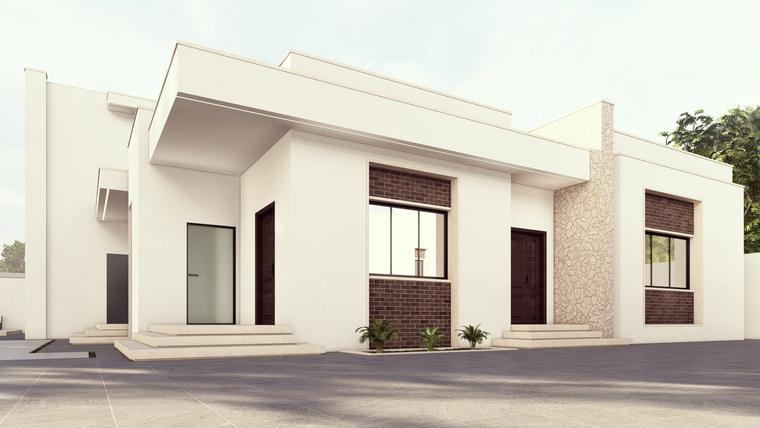مشروع سكني، الواجهة الرئيسية