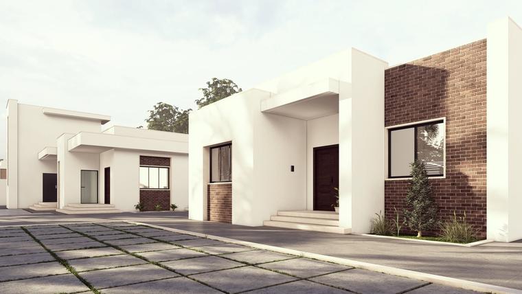 مشروع سكني، الواجهة الرئيسية